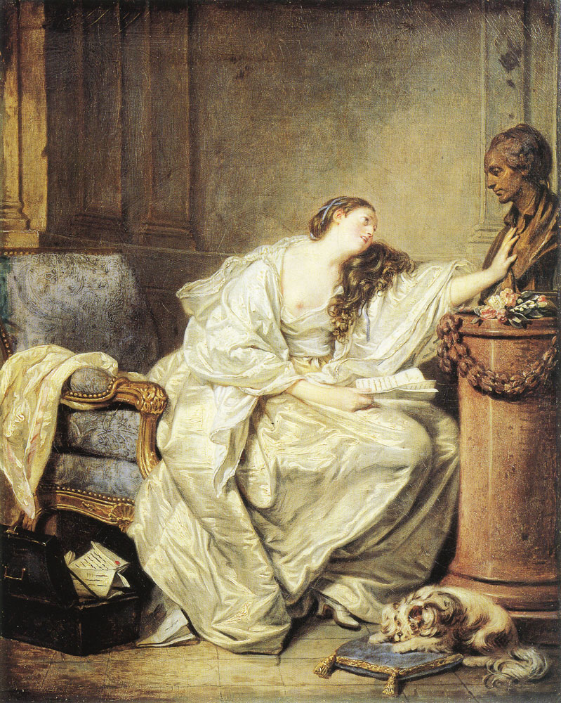 Jean-Baptiste Greuze - The Inconsolable Widow