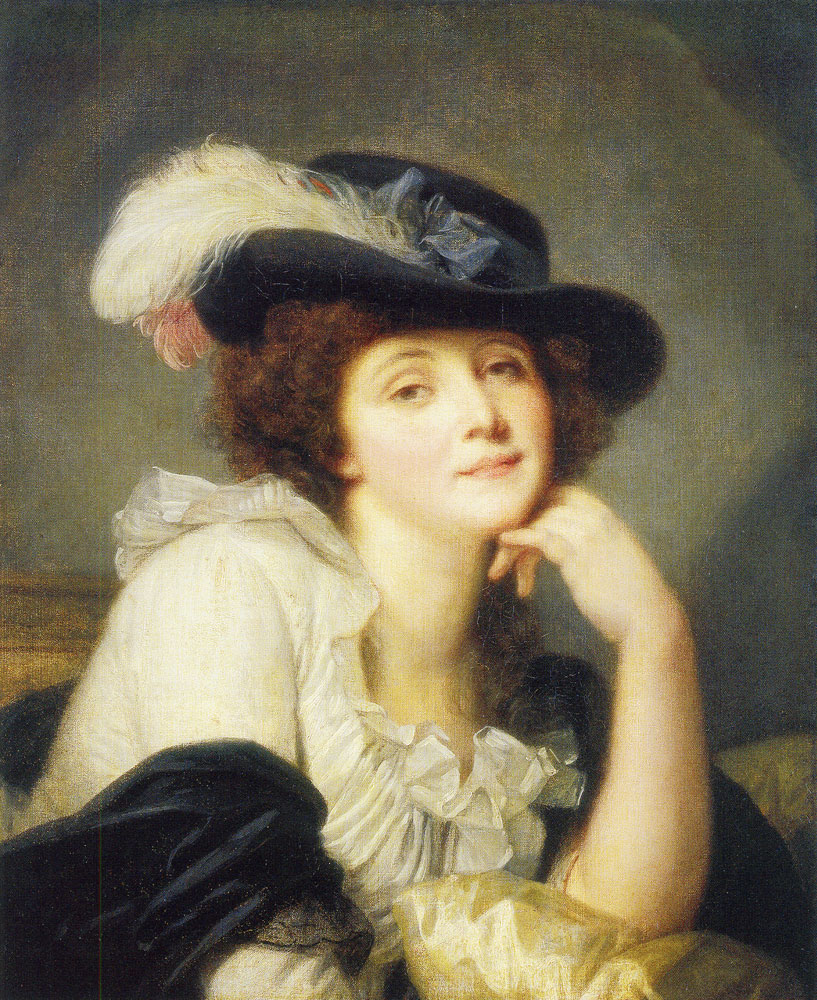 Jean-Baptiste Greuze - Portrait of a Lady