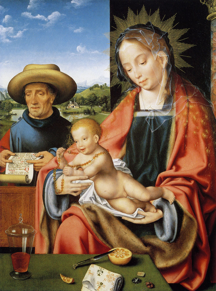 Joos van Cleve - The Holy Family