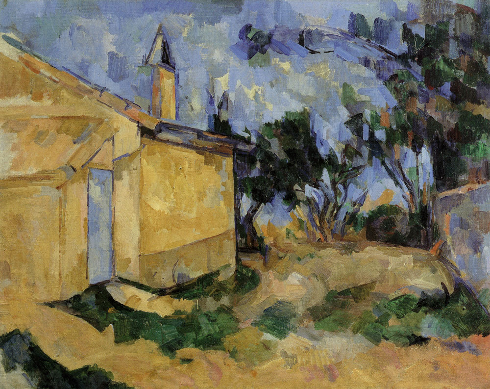 Paul Cézanne - The cabanon of Jourdan