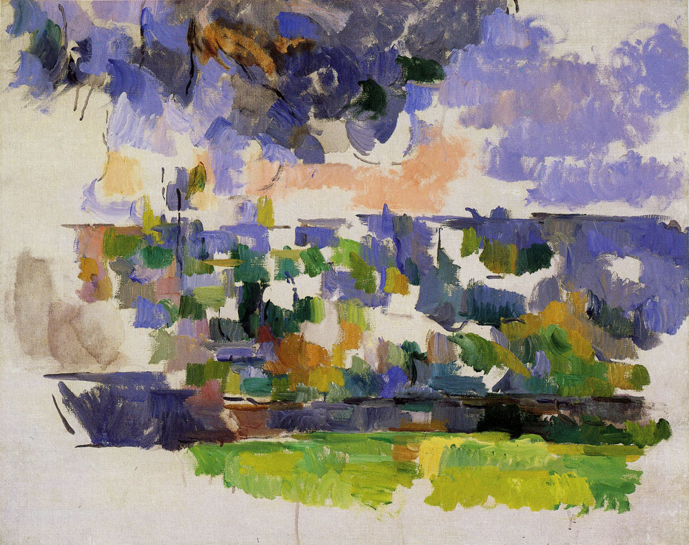Paul Cézanne - The garden at Les Lauves