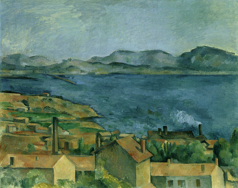 Paul Cézanne - The Gulf of Marseille seen from L'Estaque