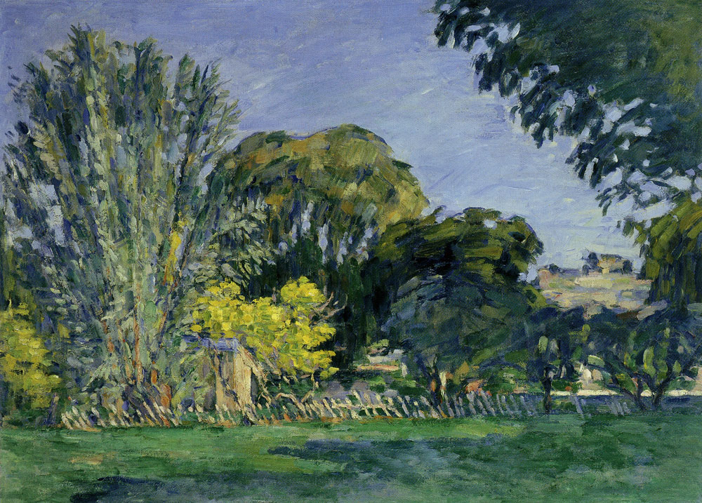 Paul Cézanne - Trees at the Jas de Bouffan