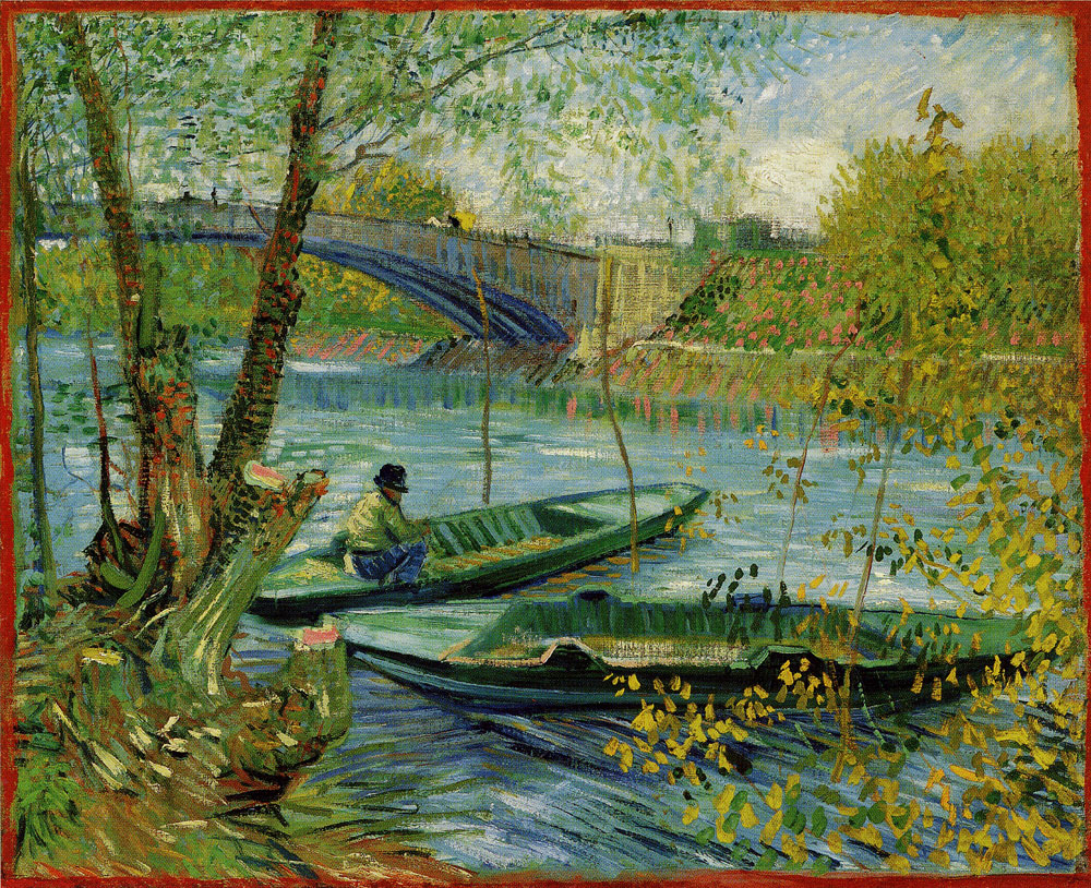 Vincent van Gogh - Fishing in Spring, the Pont de Clichy