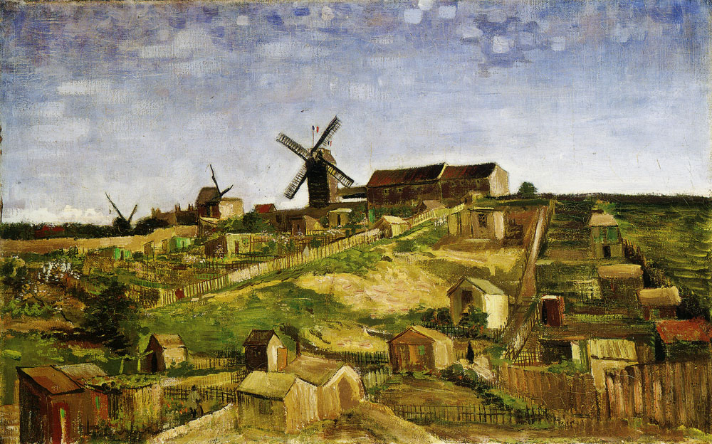 Vincent van Gogh - The Hill of Montmartre