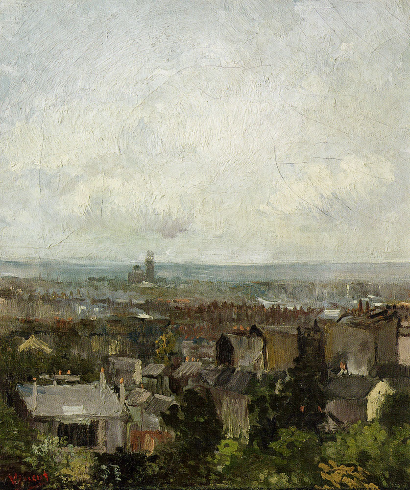 Vincent van Gogh - View of Paris