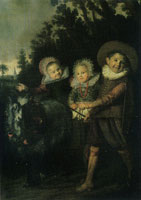 Frans Hals - Family in a Landscape
