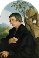 Jan van Scorel - Portrait of a Man