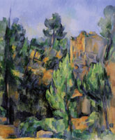 Paul Cézanne The Bibémus Quarry