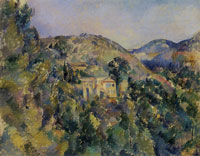 Paul Cézanne La Colline des Pauvres near the Château Noir