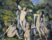 Paul Cézanne Four bathers