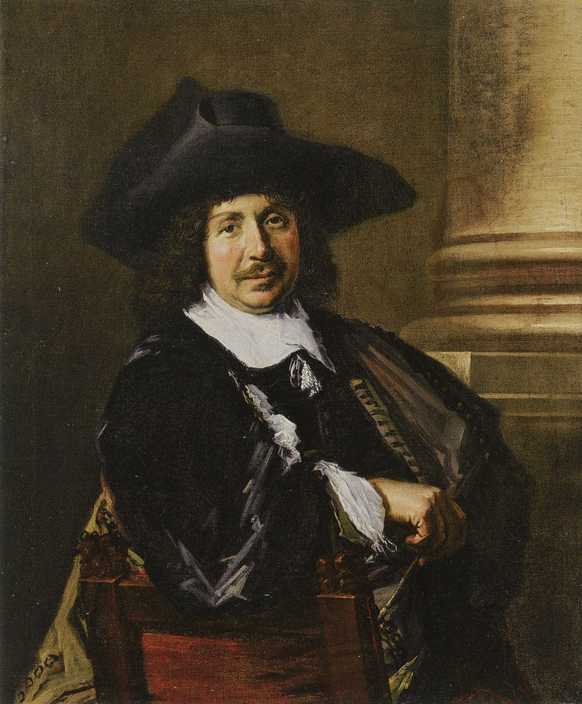 Frans Hals - Portrait of a Painter Holding a Brush