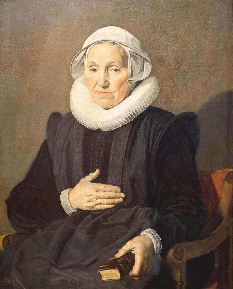 Frans Hals - Sara Andriesdr. Hessix, wife of Michiel Jansz. van Middelhoven