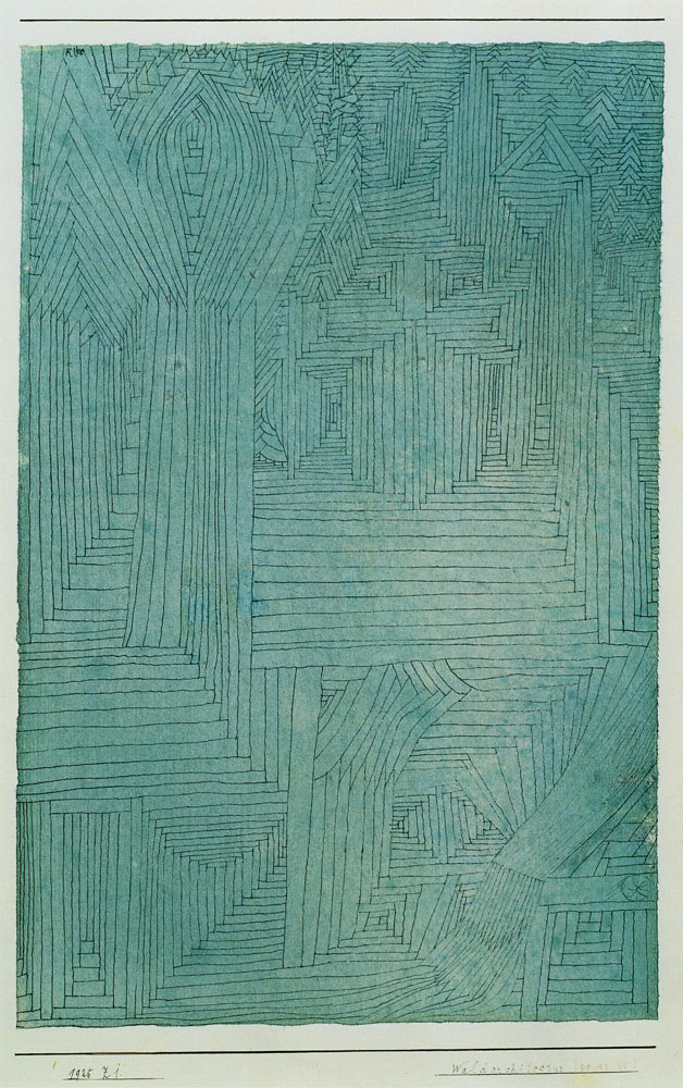 Paul Klee - Forest Architecture