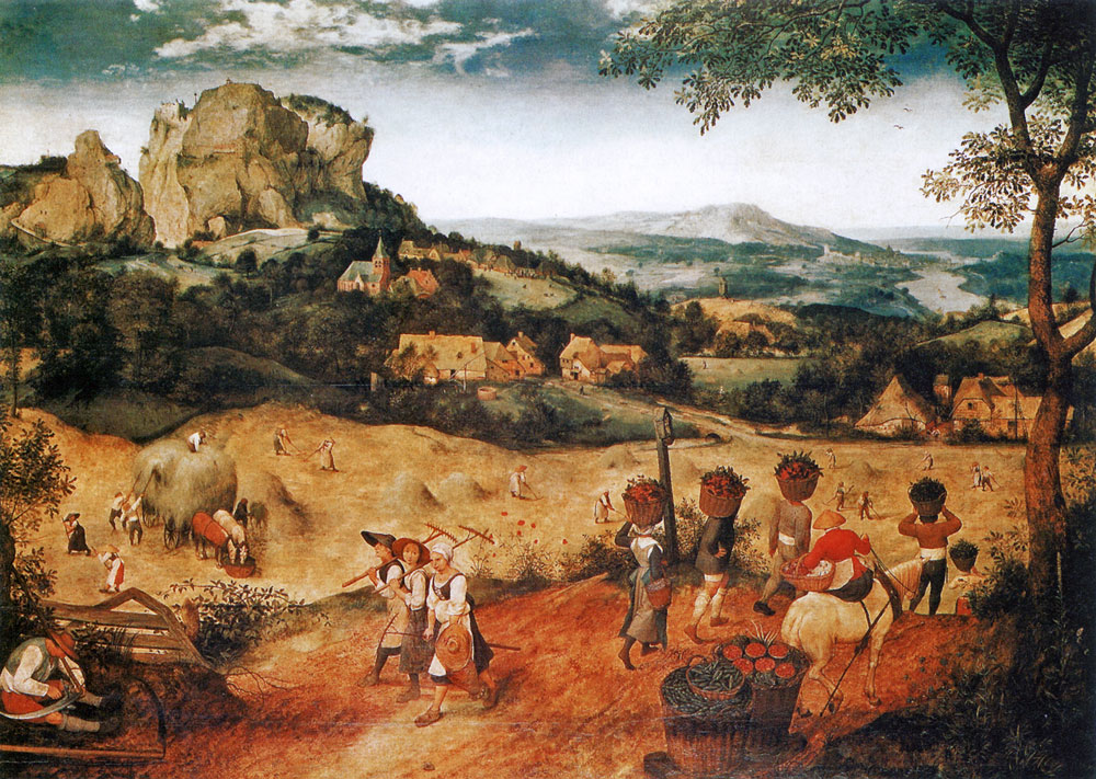 Pieter Bruegel the Elder - The hay harvest