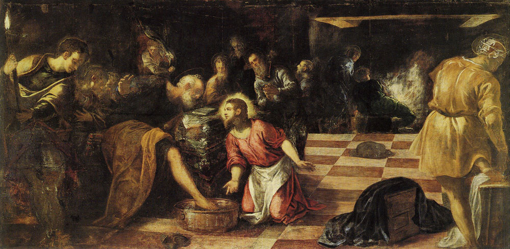 Tintoretto - Christ washing the Feet of his Disciples