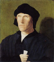 Lucas van Leyden Portrait of a Man aged 38