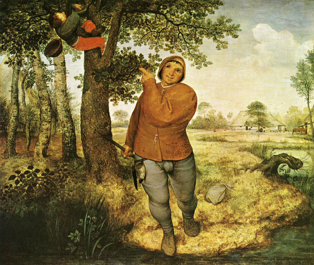 Pieter Bruegel the Elder - The peasant and the bird-nester