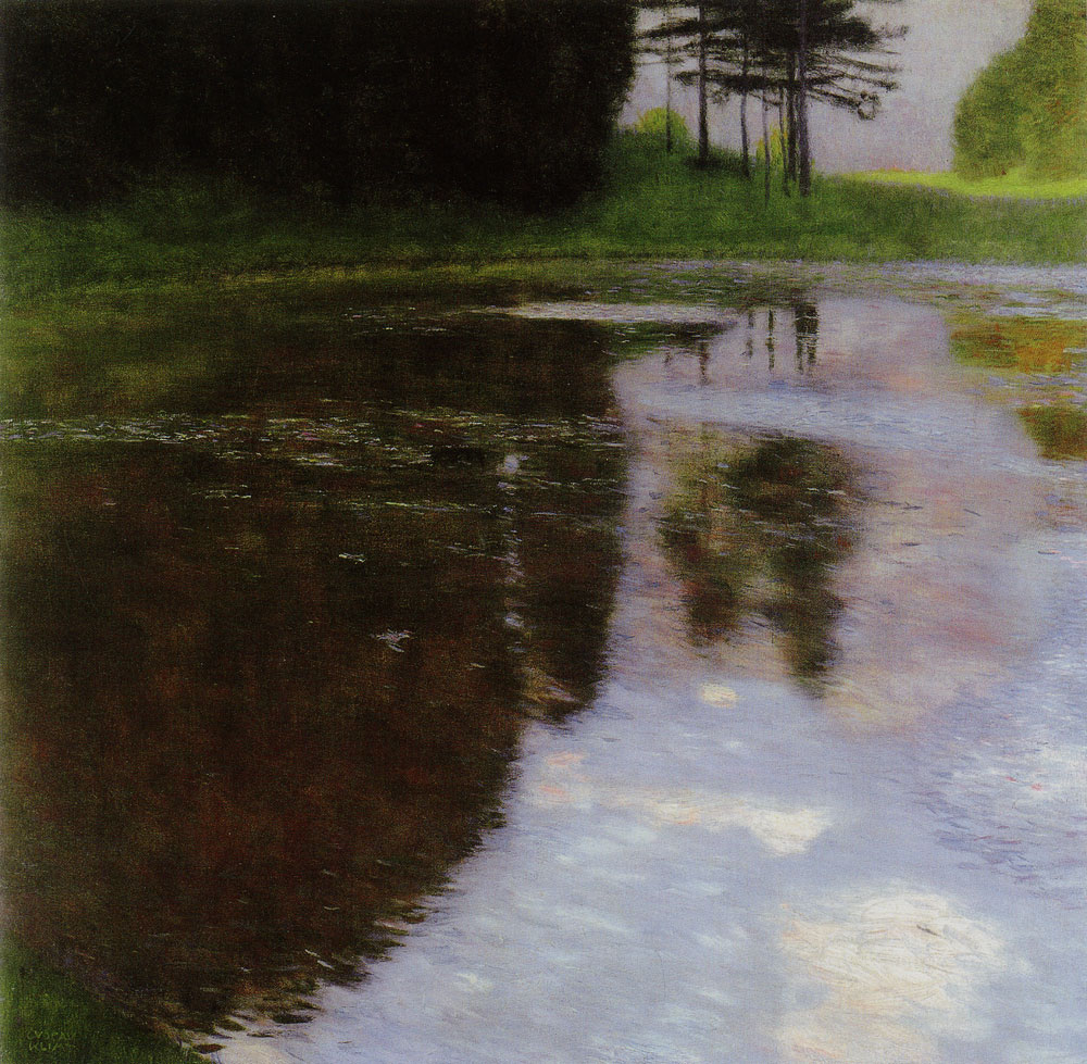 Gustav Klimt - Calm Pond