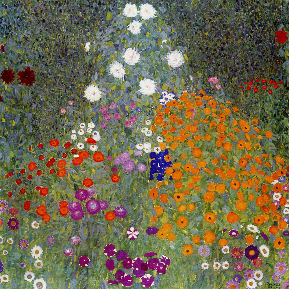 Gustav Klimt - Farm Garden