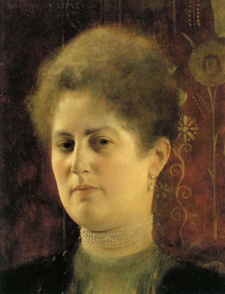 Gustav Klimt - Portrait of a Woman (Frau Heymann?)