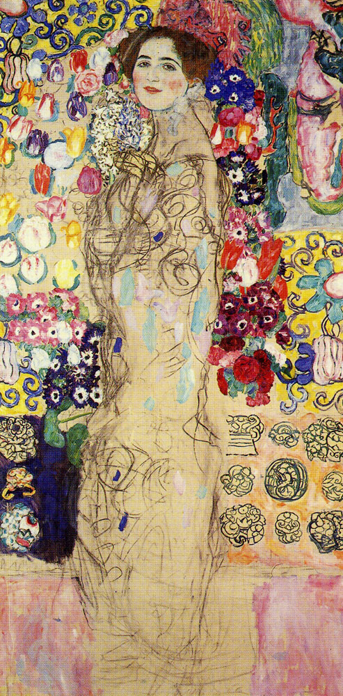 Gustav Klimt - Portrait of Ria Munk