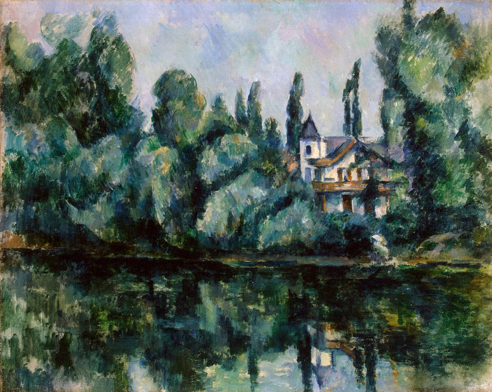 Paul Cézanne - Banks of the Marne