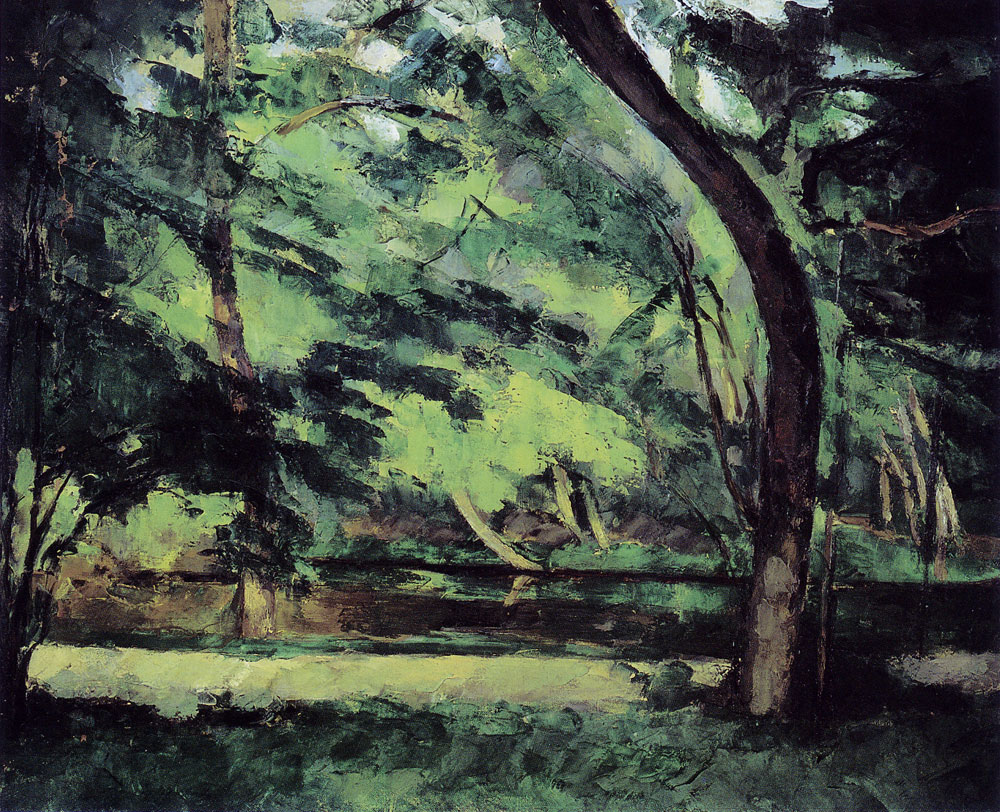Paul Cézanne - L'Étang des Soeurs, Osny, near Pontoise