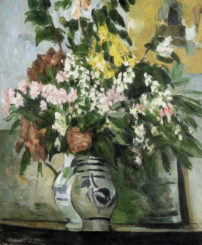 Paul Cézanne - Two vases of flowers