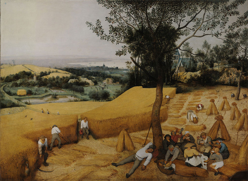 Pieter Bruegel the Elder - The grain harvest