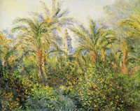 Claude Monet Garden in Bordighera, Impression of Morning
