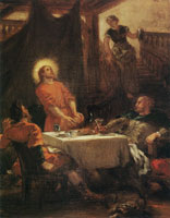 Eugène Delacroix The Supper at Emmaus