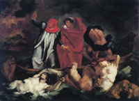 Paul Cézanne The barque of Dante, after Delacroix