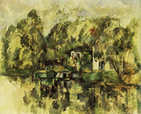 Paul Cézanne At the water's edge
