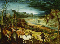 Pieter Bruegel the Elder Return of the herd