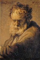 Rembrandt Bust of an Old Man