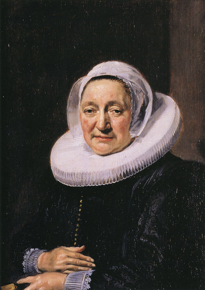 Frans Hals - Portrait of a Woman, presumably the wife of Hendrick Swalmius