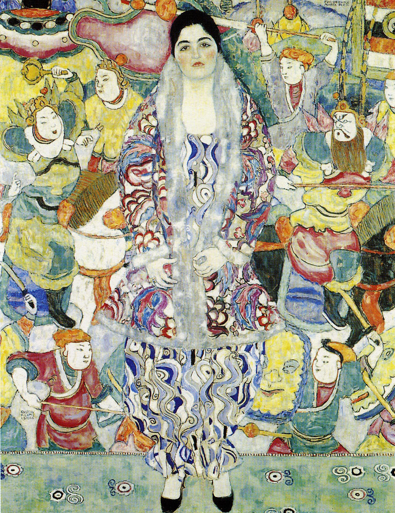 Gustav Klimt - Portrait of Friederike Maria Beer