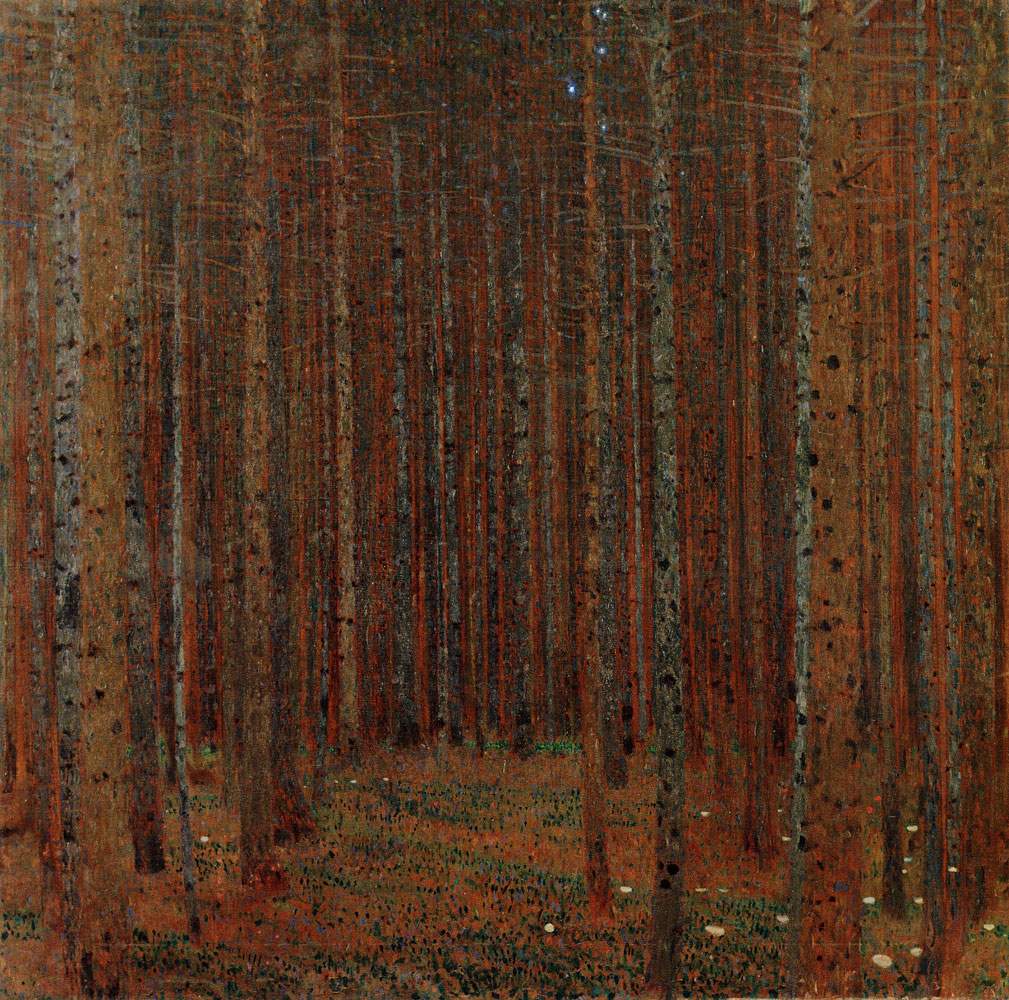 Gustav Klimt - Pine Forest I