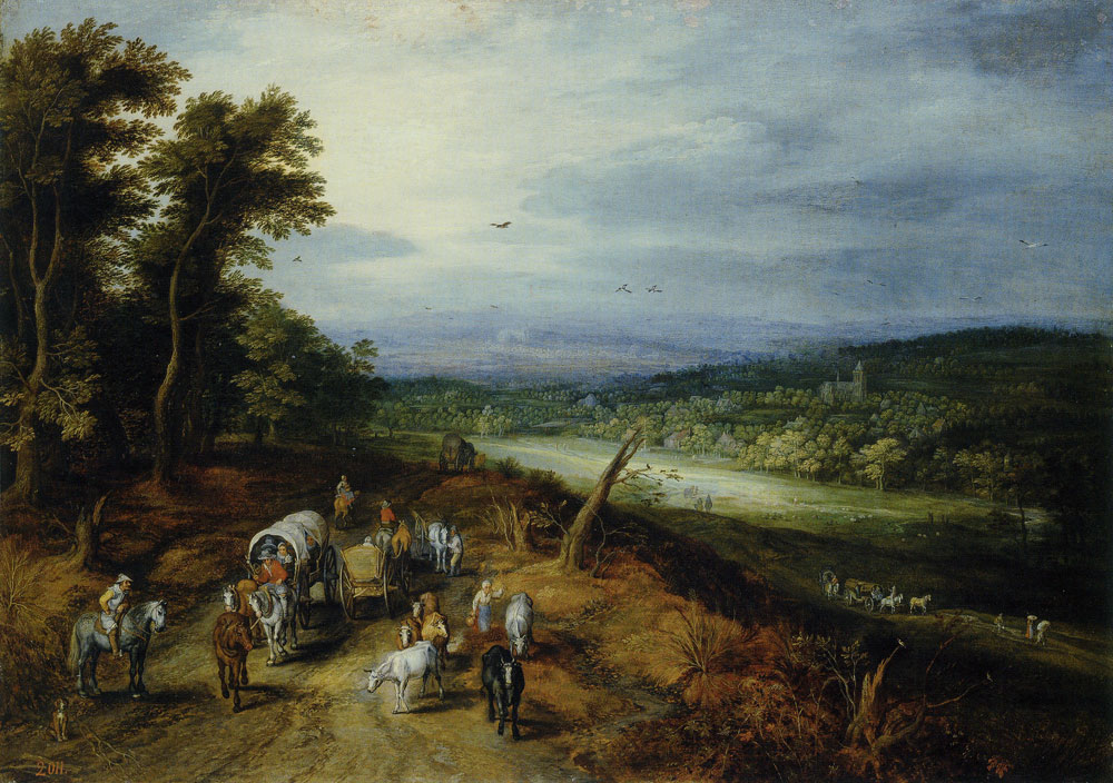 Jan Brueghel the Elder - Country Road