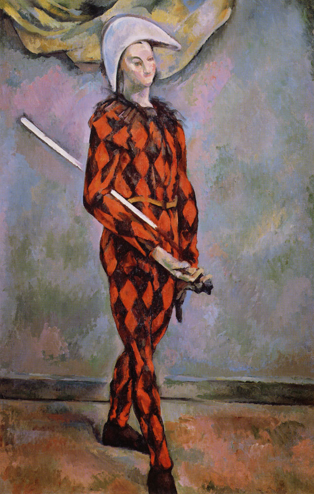 Paul Cézanne - Arlequin