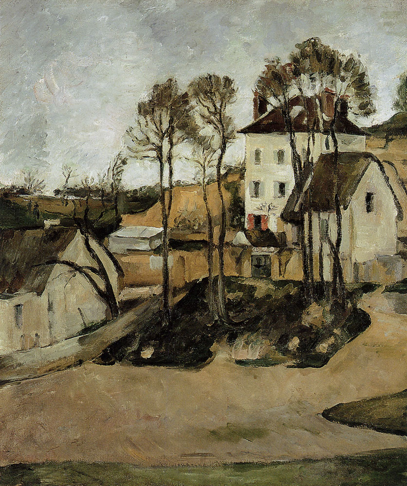 Paul Cézanne - The house of Doctor Gachet, Auver-sur-Oise