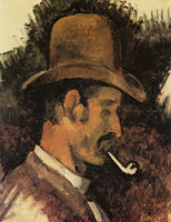 Paul Cézanne Man with pipe