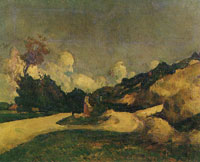 Paul Cézanne The road