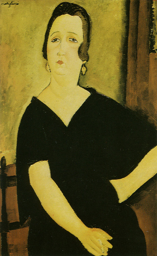 Amedeo Modigliani - Madame Amédeé (Woman with Cigarette)