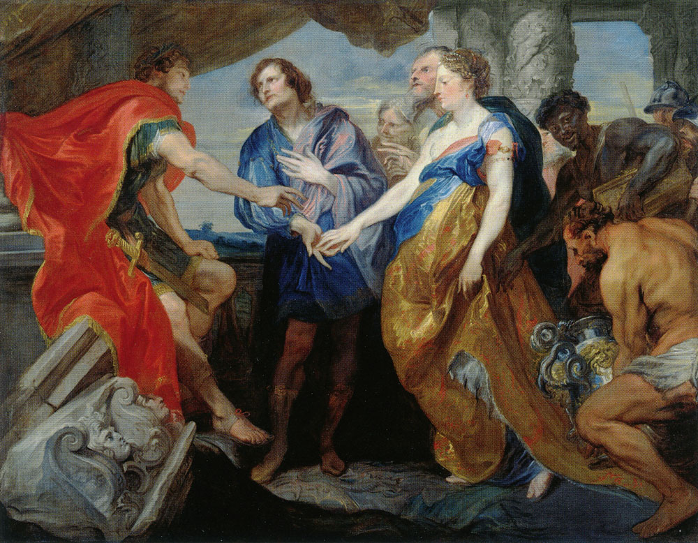 Anthony van Dyck - The Continence of Scipio