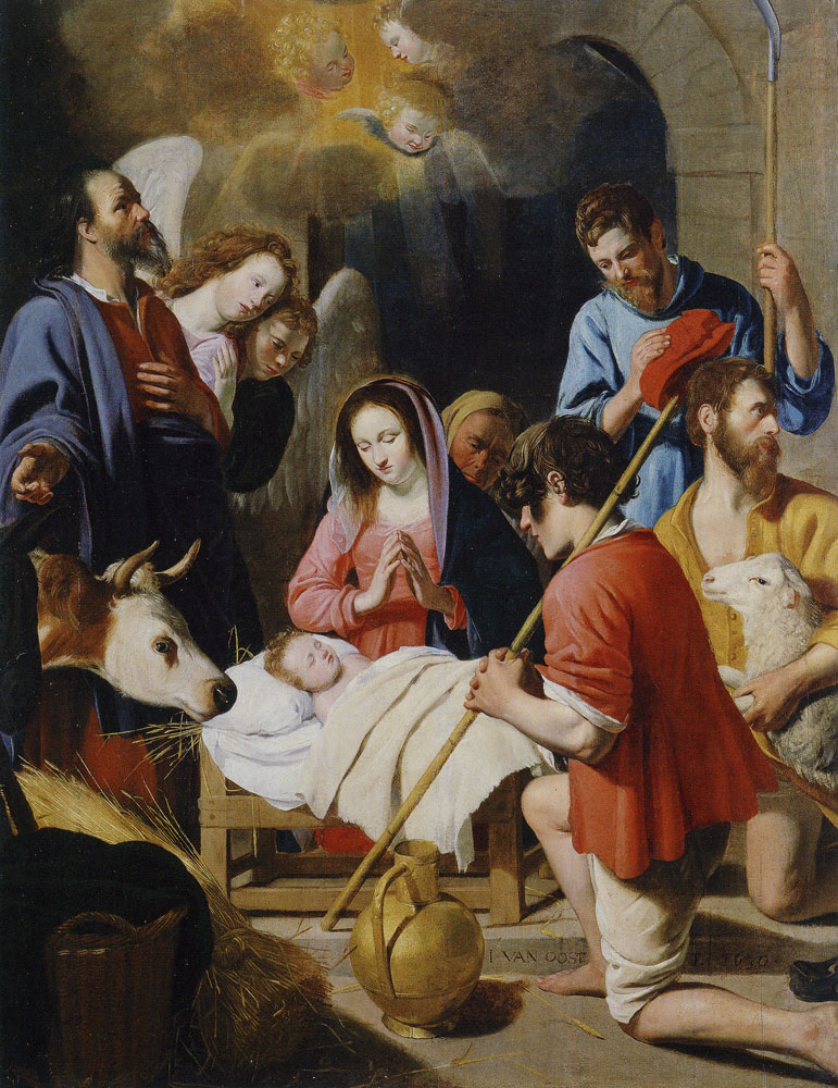 Jacob van Oost the Elder - Adoration of the Shepherds