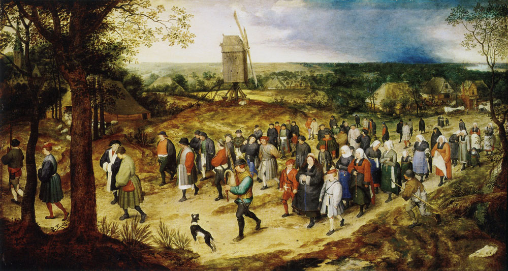Jan Brueghel after Pieter Bruegel - Wedding procession