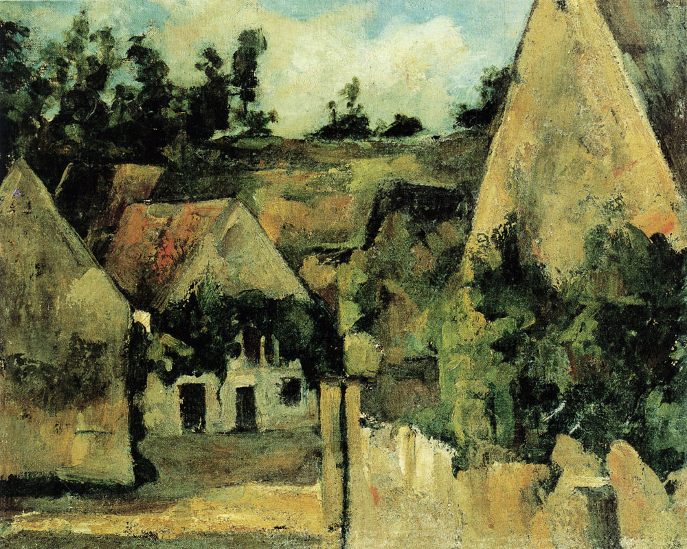 Paul Cézanne - Crossroads of the Rue Rémy in Auvers-sur-Oise