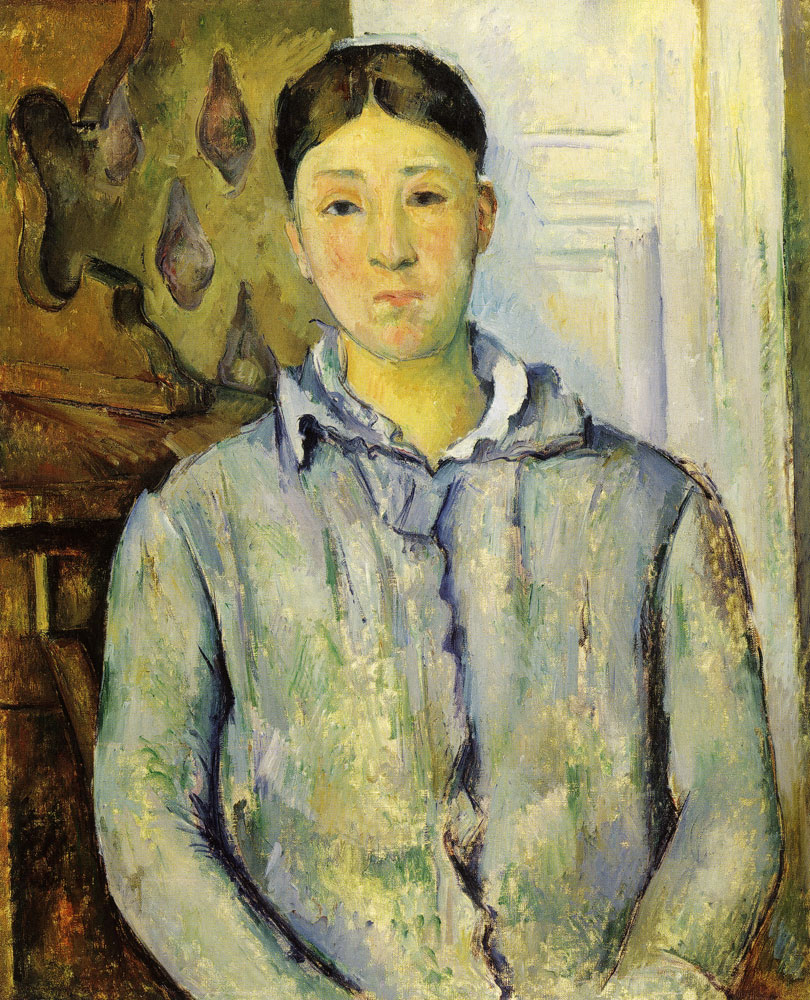 Paul Cézanne - Madame Cézanne in blue